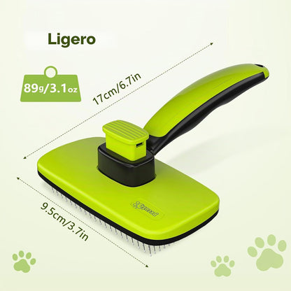 Pecute Cepillo Perros Y Gatos, Peine Cepillo Para Corto Y Largo Mascotas