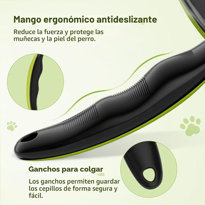 Pecute Cepillo Perros Y Gatos, Peine Cepillo Para Corto Y Largo Mascotas