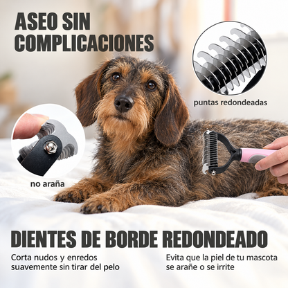 PEINE DESENREDANTE PARA PERROS Y GATOS