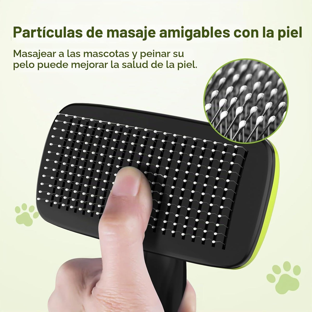 Pecute Cepillo Perros Y Gatos, Peine Cepillo Para Corto Y Largo Mascotas